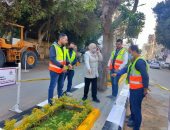 محافظة القاهرة تطور شارع المنيل الرئيسى وتحيل مقاولين بالمعصرة للنيابة.. صور