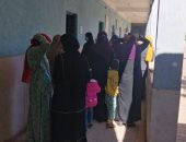 توافد نسائى على لجان بندر قنا للتصويت بانتخابات النواب.. صور‎
