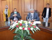 محافظ شمال سيناء يؤكد دور جامعة العريش فى تنمية المحافظة
