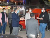 محافظ الغربية فى جولة ليلية يتابع تنفيذ الإجراءات الاحترازية بطنطا والسنطة وزفتى