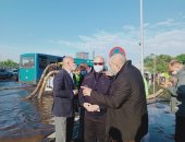 محافظ القاهرة يتفقد جهود شفط مياه الأمطار ويناشد المواطنين عدم النزول.. صور