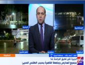 محافظ الجيزة لـ إكسترا نيوز: 15 سيارة لشفط تجمعات مياه الأمطار بالطريق الدائرى