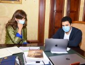 وزيرة الهجرة تستقبل شباب المصريين الدارسين بالخارج لمناقشة أفكارهم والاستفادة منها