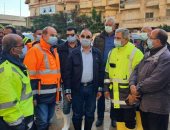 محافظ الإسكندرية : تطبيق الخريطة الجديدة لتنظيم تصريف تراكمات الأمطار