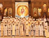 البابا تواضروس يرسم 44 كاهنا بالقطاعات الرعوية لدرجة القُمص.. صور