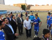 نائب محافظ قنا يشهد المباراة الافتتاحية لدورى الدرجة الثانية لكرة القدم.. صور