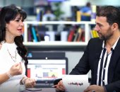 لقاء سويدان تغنى للنادى الأهلى قبل لقاء القمة.. فيديو