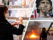 العالم هذ الصباح.. جماهير الكرة فى أنحاء العالم يودعون أسطورة كرة القدم الأرجنتينية مارادونا.. كمامات مرصعة بالألماس واللآلئ فى اليابان.. احتجاجات نسائية فى المكسيك على العنف ضد المرأة.. صور