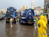 470 معدة وسيارة كسح وغيرها للتعامل مع أمطار القاهرة والجيزة والإسكندرية