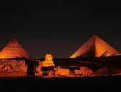 إضاءة الأهرامات في اليوم العالمى للقضاء على العنف ضد المرأة