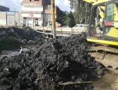 الصرف الصحى بالإسكندرية تراجع المصارف المارة بالكتل السكنية