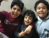 شاهد..فرحة الاطفال بنهائى القرن بين الأهلى والزمالك قبل صدام الليلة