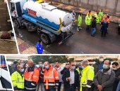 كيف استطاعت الإسكندرية التغلب على مشكلة غرق بعض المناطق بمياه الأمطار؟.. تطبيق خطة جديدة للتصريف وتخفيض ضغوط مياه الشرب بنسبة 40%.. رصد 73 بؤرة تجمع ودعمها بسيارات الشفط.. والمحافظ يؤكد تنفيذ خطة عاجلة.. صور