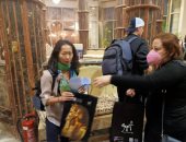  المنيا تستقبل أول فوج سياحى من البرازيل منذ استئناف حركة السياحة .. صور 