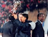 محمد فاروق يحفز لاعبى الأهلى قبل نهائى القرن بدرع دورى الأبطال