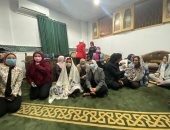 وزيرة الهجرة ومحافظ دمياط تشهدان خطبة الجمعة داخل مسجد الرحمة برأس البر.. صور