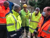 طقس الإسكندرية الآن.. رئيس الشركة القابضة يتابع أعمال تصريف مياه الأمطار