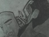 قارئ يشارك برسومات فنية باستخدام القلم الرصاص .. صور 