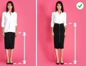 5 حيل فى اختيار الأزياء تجعلك تبدين أطول.. البينسل سكيرت والحزام الأبرز