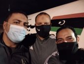 محمد عودة وجهازه المصري إلى الجزائر للالتحاق ببعثة النصر الليبي.. صور