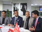 أجواء حماسية فى ستوديو التحليل من تلفزيون اليوم السابع.. إسلام الشاطر  يحتفل بفوز الأهلى..ويؤكد: قفشة من أهم اللاعبين داخل الأحمر.. وطارق السيد يهنىء الأهلى رغم حزن خسارة الأبيض:" مينفعش نخرج من غير بطولة