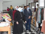 افتتاح معرض تراثنا للحرف اليدوية بجامعة القناة بمشاركة 50 عارض
