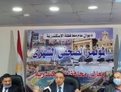 محافظ الإسكندرية: الرئيس أوصى بالتعاون مع الإعلام ولديه مشروعات خيالية للمحافظة