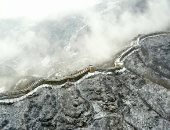 لوحات سور الصين العظيم فى الشتاء ..الثلوج تربط بين السماء والأرض ..ألبوم صور