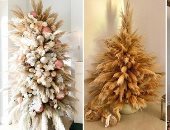 أشجار الكريسماس المجففة موضة جديدة فى أعياد استقبال 2021.. الأخضر راحت عليه