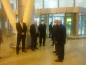 جماهير المقاولون تستقبل البعثة فى مطار القاهرة بعد الفوز على سولار.. صور