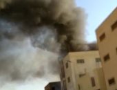 حريق ضخم بمصنع لإنتاج التنر بالعاشر من رمضان..صور وفيديو