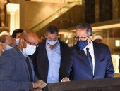وزير السياحة والآثار ومستشار الرئيس يتفقدان متحف عواصم مصر 