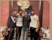 ساسى يكرم أمير مرتضى فى جلسة عشاء بعد رحيله عن الزمالك.. شاهد