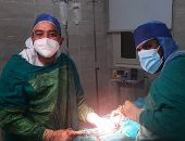 نجاح ولادة قيصرية لحالة اشتباه كورونا داخل مستشفى الأقصر العام