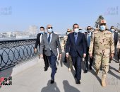 رئيس الوزراء يتفقد مشروع ممشي أهل مصر..صور 