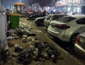 شكوى من تراكم القمامة فى شارع الجمهورية بمدينة المنصورة.. المحافظ يستجيب