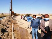 محافظ أسوان : البدء فى المرحلة الأولى لرصف طريق كلابشة - نصر النوبة 