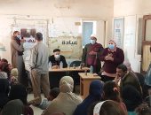 القومى للمرأة ببنى سويف ينظم قافلة طبية بقرية الأنصارى.. صور