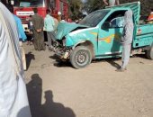 عروس الجنة.. "غادة" خرجت بصحبة خطيبها لدعوة صديقاتها لحفل زفافها فعادت جثة قبل 3 أيام من العرس.. سيارة ربع نقل تصدم سيارتها وتشعل النار بها ونجاة خطيبها.. الأهالى يشيعون جنازتها وسط دعوات الرحمة ودموع الوداع