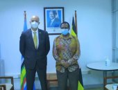 سفير مصر لدى كمبالا يبحث مع الجانب الأوغندى زيادة الاستثمارات المصرية