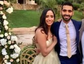 خطوبة نوران جوهر بطلة الاسكواش على نجم السلاح زياد السيسى