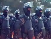 انتشار قوات الشرطة بالشوارع لتأمين جولة الإعادة بانتخابات مجلس النواب.. فيديو