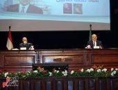 أحمد أبو الغيط يستعرض تفاصيل كتاب "شهادتى" على طلاب جامعة القاهرة