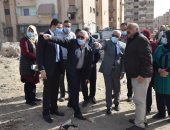 محافظ بورسعيد يتابع تخطيط وتطوير شارع نهضة ومنطقة الرحاب بحى الضواحى