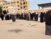 مشايخ القبائل وسيداتها يشاركون بقوة فى انتخابات الإعادة بشمال سيناء.. صور