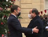 الرئيس السيسى يوجه الشكر لـ"ماكرون" على كرم الاستقبال وحسن الضيافة