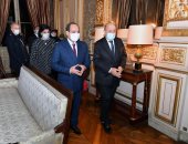 وزير خارجية فرنسا: زيارة الرئيس السيسى لباريس تدعم العلاقات بين البلدين