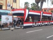 علم مصر يزين لجان جولة الإعادة لانتخابات النواب فى بورسعيد