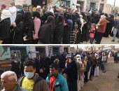 إقبال كثيف على لجان إعادة انتخابات النواب بسيناء.. طوابير بالشيخ زويد ورفح ومسيرة برأس سدر.. بدويات يعودن لارتداء البراقع التراثية للأدلاء بأصواتهن.. رموز الدواغرة والبياضية يحشدون أبناء عائلاتهم وعشائرهم.. صور