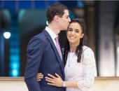 قصة صور.. نور الطيب "فراشة" الاسكواش تودع الملعب الزجاجى من الباب الكبير